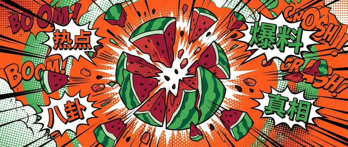叶子楣 今日头瓜爆炸漫画横幅
